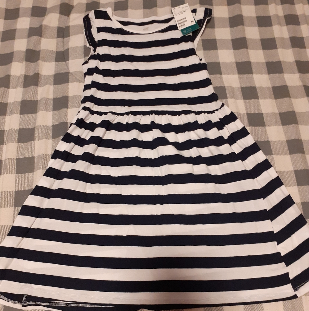 Lot of 2 Girls H&M Summer Sun Dresses Size 8-10